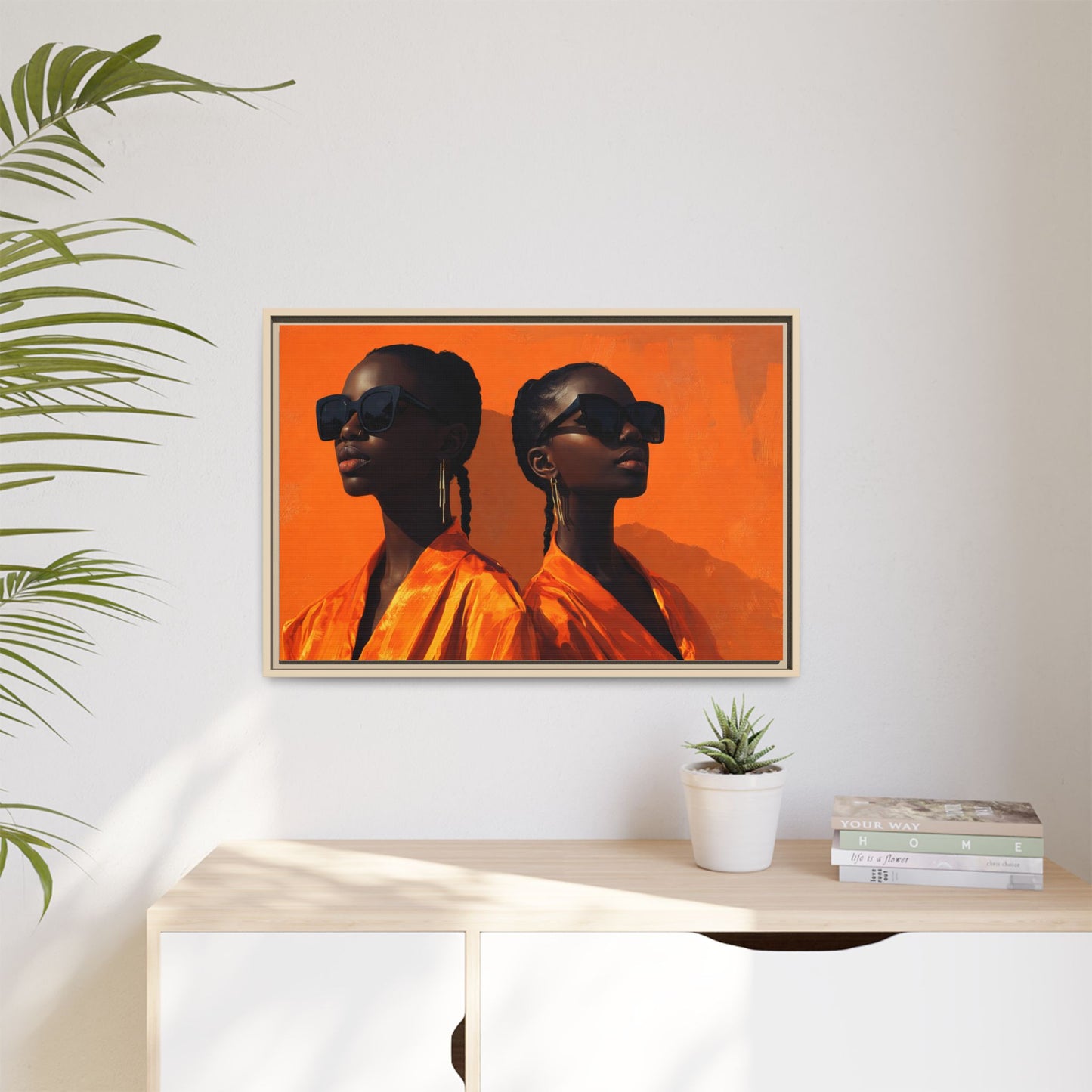 Framed Canvas Print — Soul Fire No. 2
