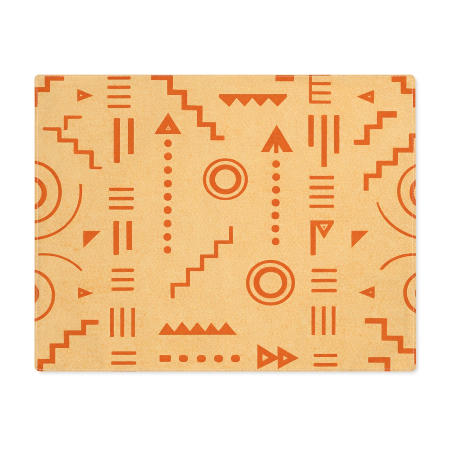 Table Mat — Afro Orange