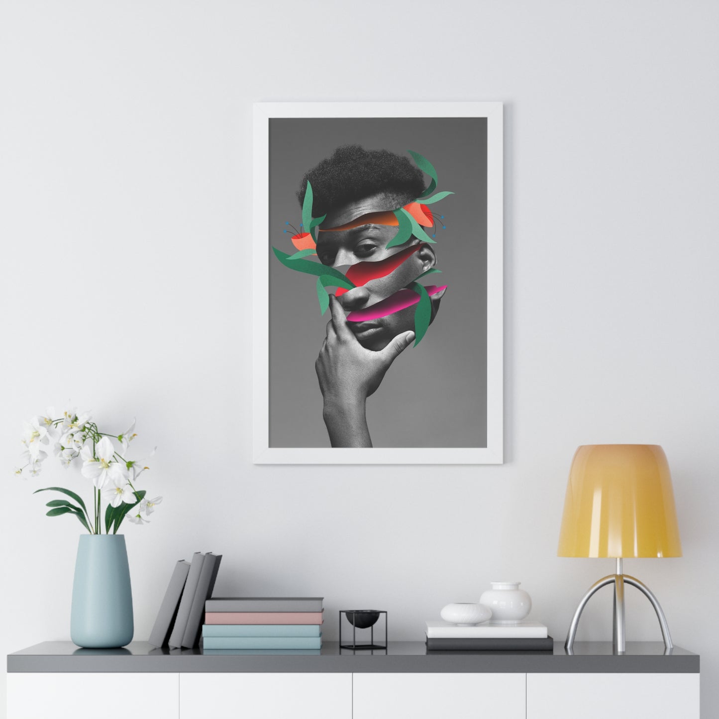 Framed Print — Psychadelic Man No. 2