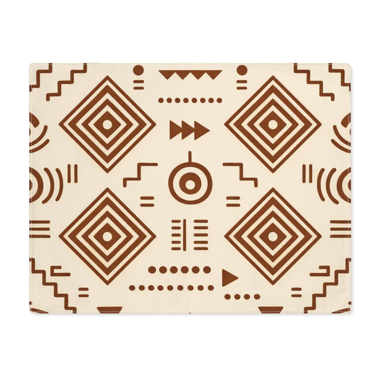 Table Mat — Afro Modern Brown