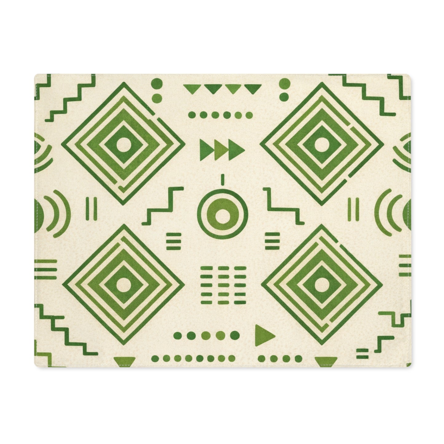 Table Mat — Afro Modern Green