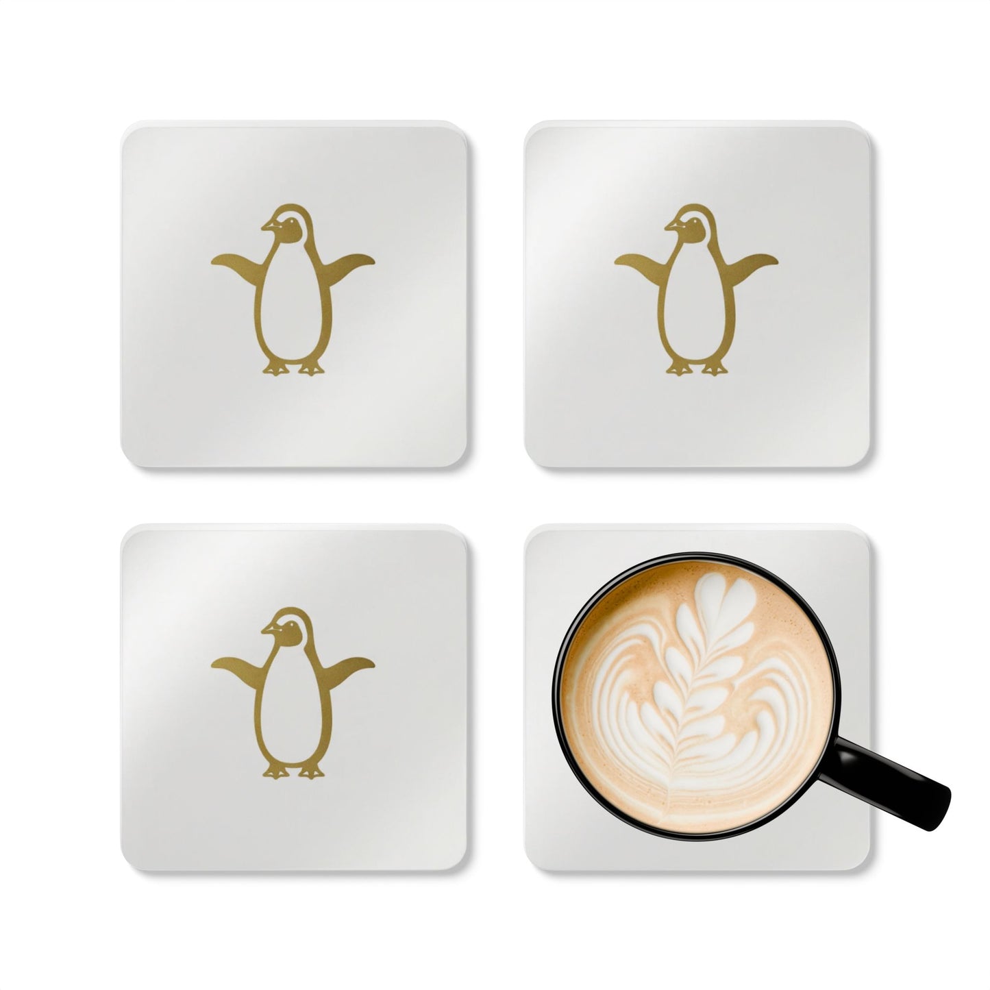 Coaster Set — Afrikan Penguin