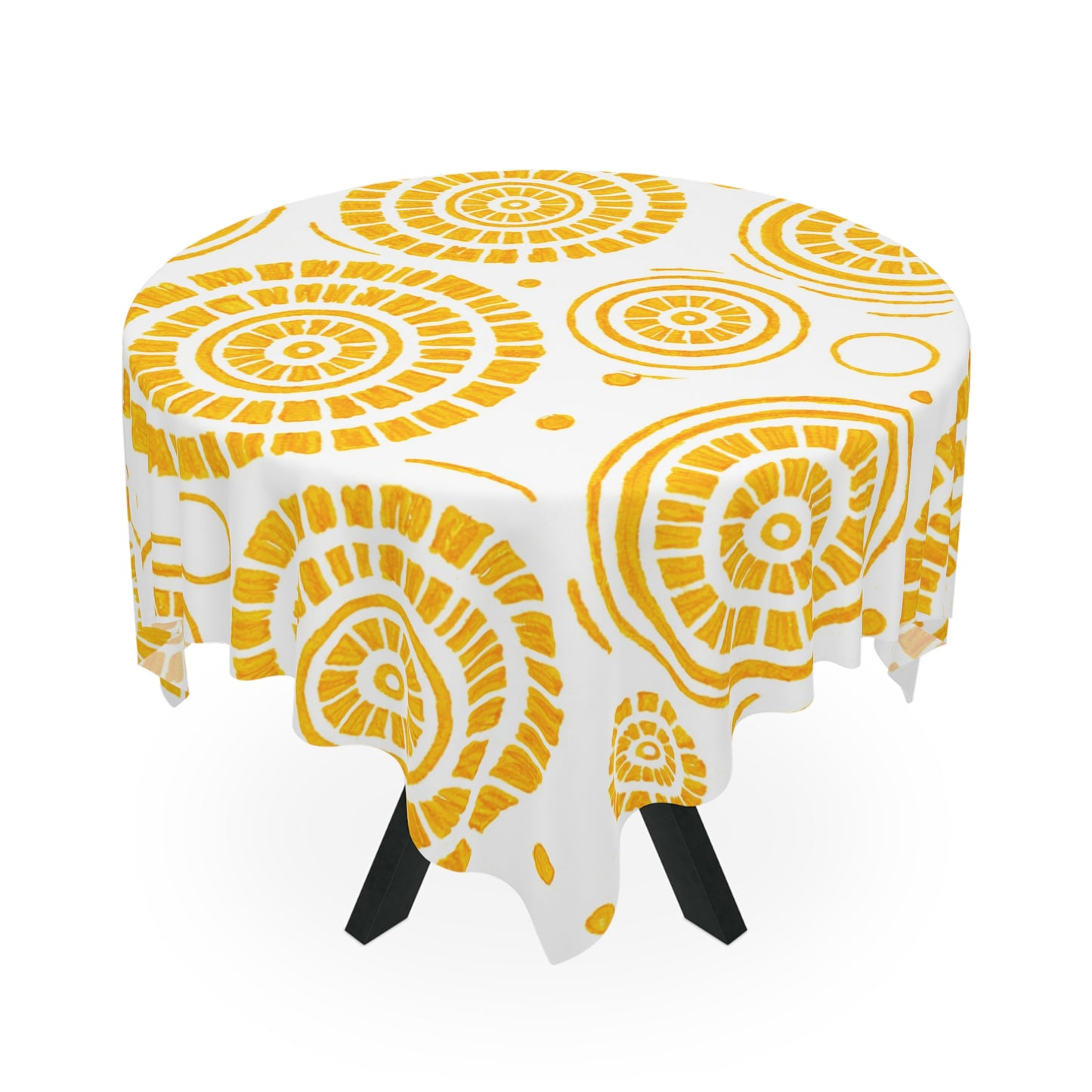 Tablecloth — Circle Yellow