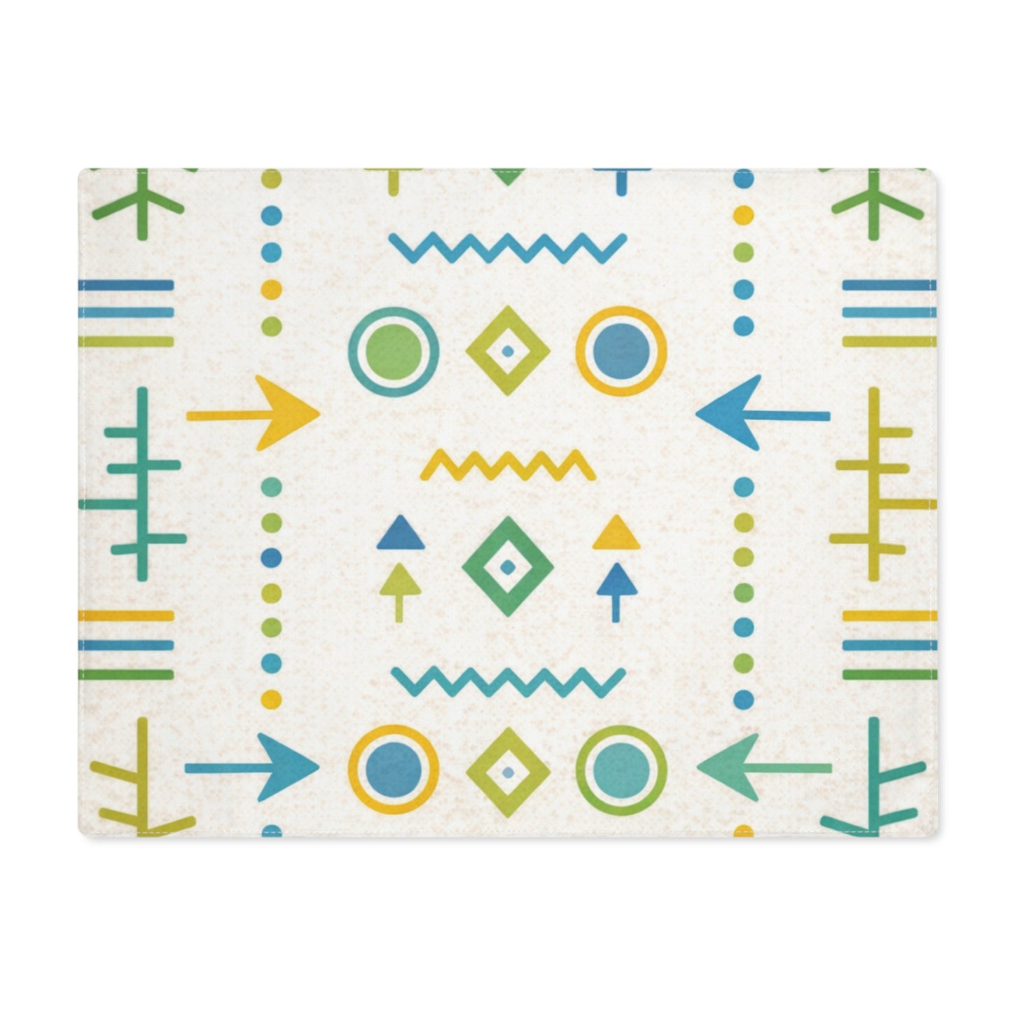 Table Mat — Afro Teal