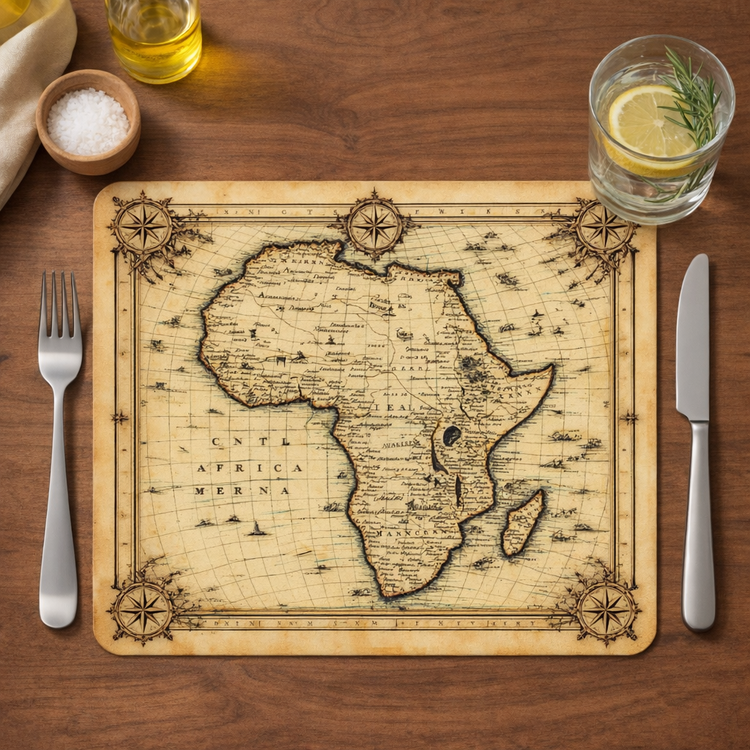 Table Mat - Cartography Collection