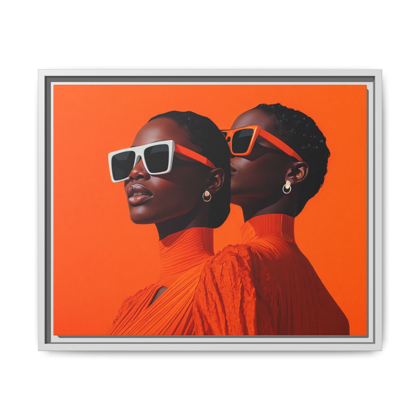 Framed Canvas Print — Soul Fire No. 1