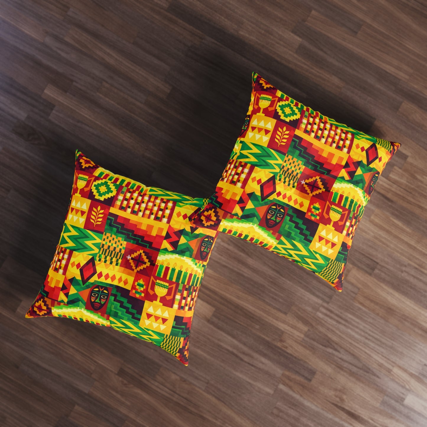 Floor Pillow — Afrikan Masks