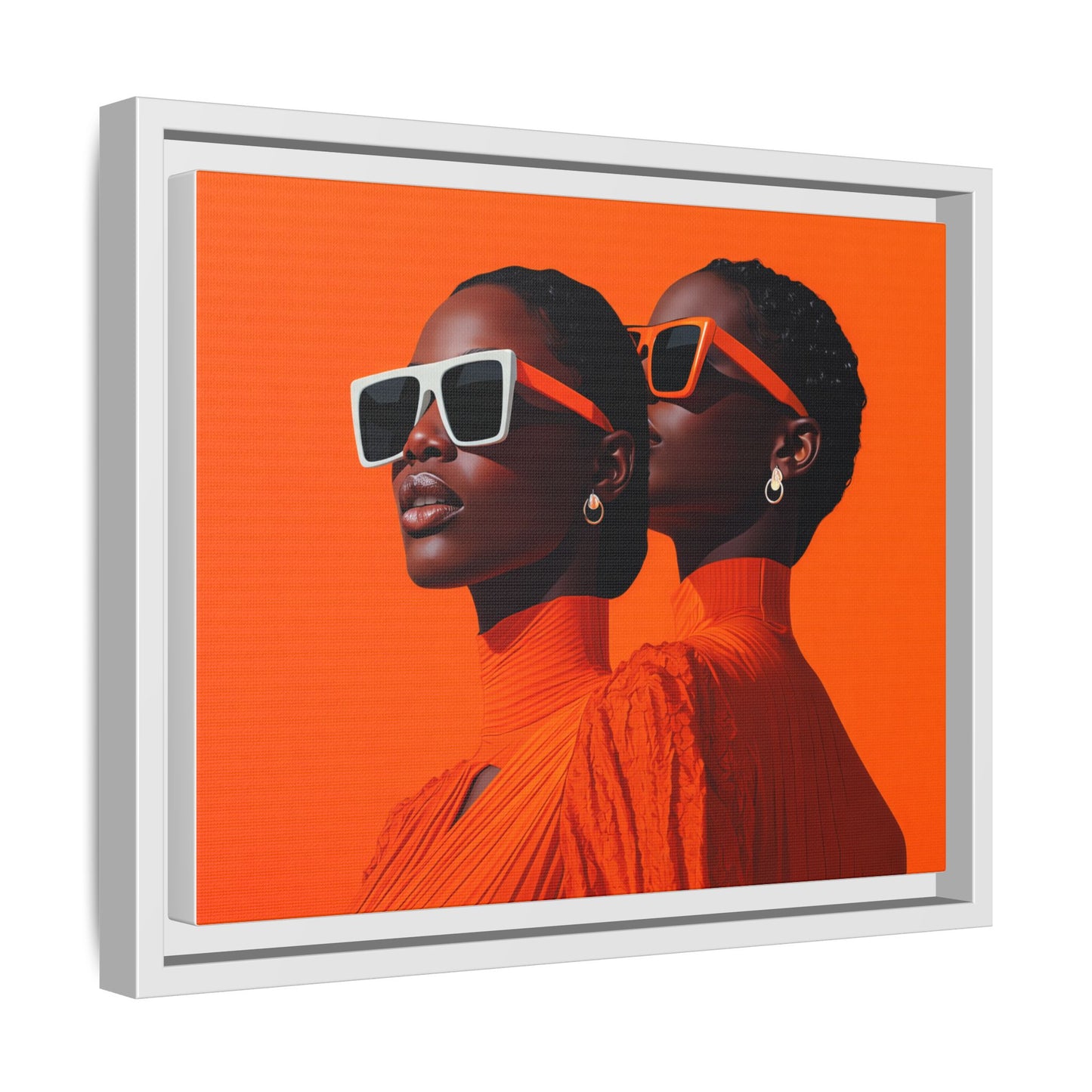 Framed Canvas Print — Soul Fire No. 1
