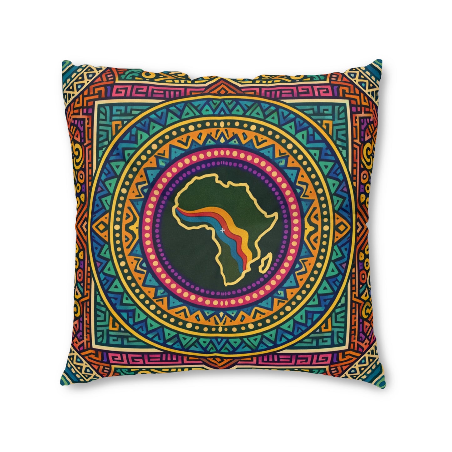 Floor Pillow — Heart of Afrika III