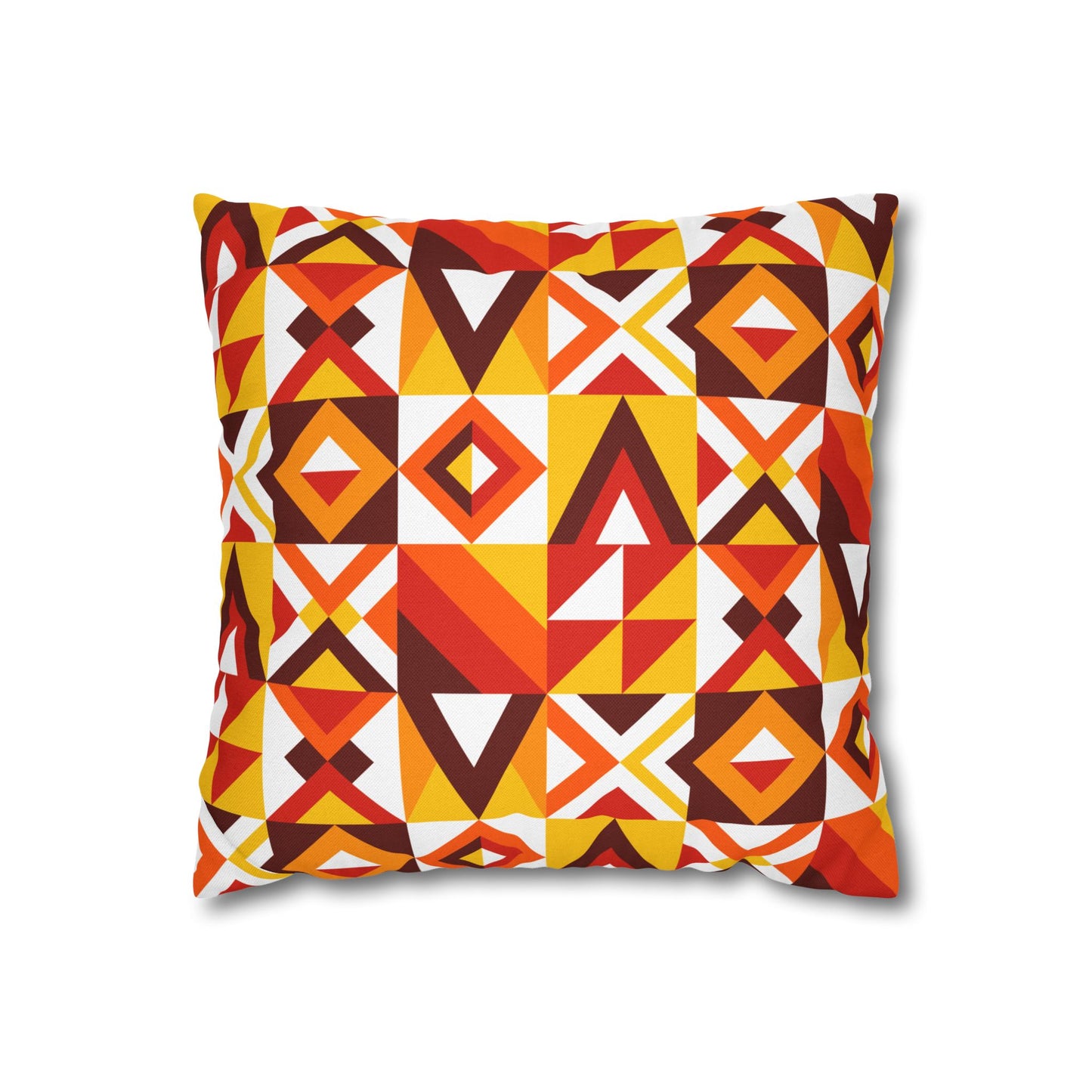 Spun Square Pillow — Abstract Accent III