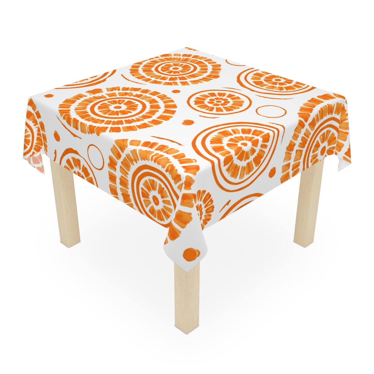 Tablecloth — Circle Orange