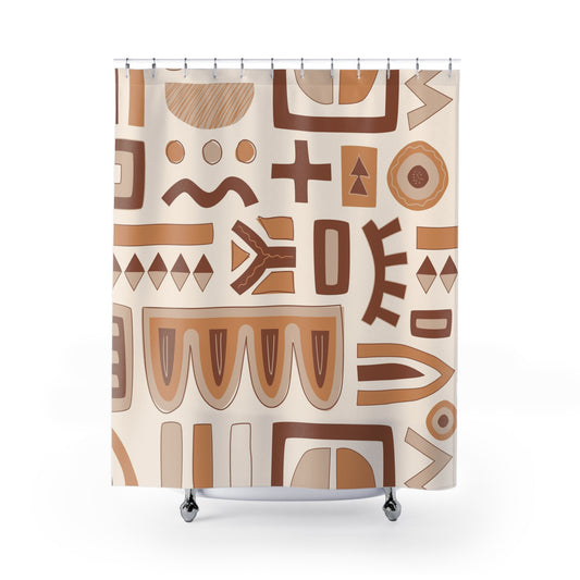 Shower Curtain — Abstract Motif