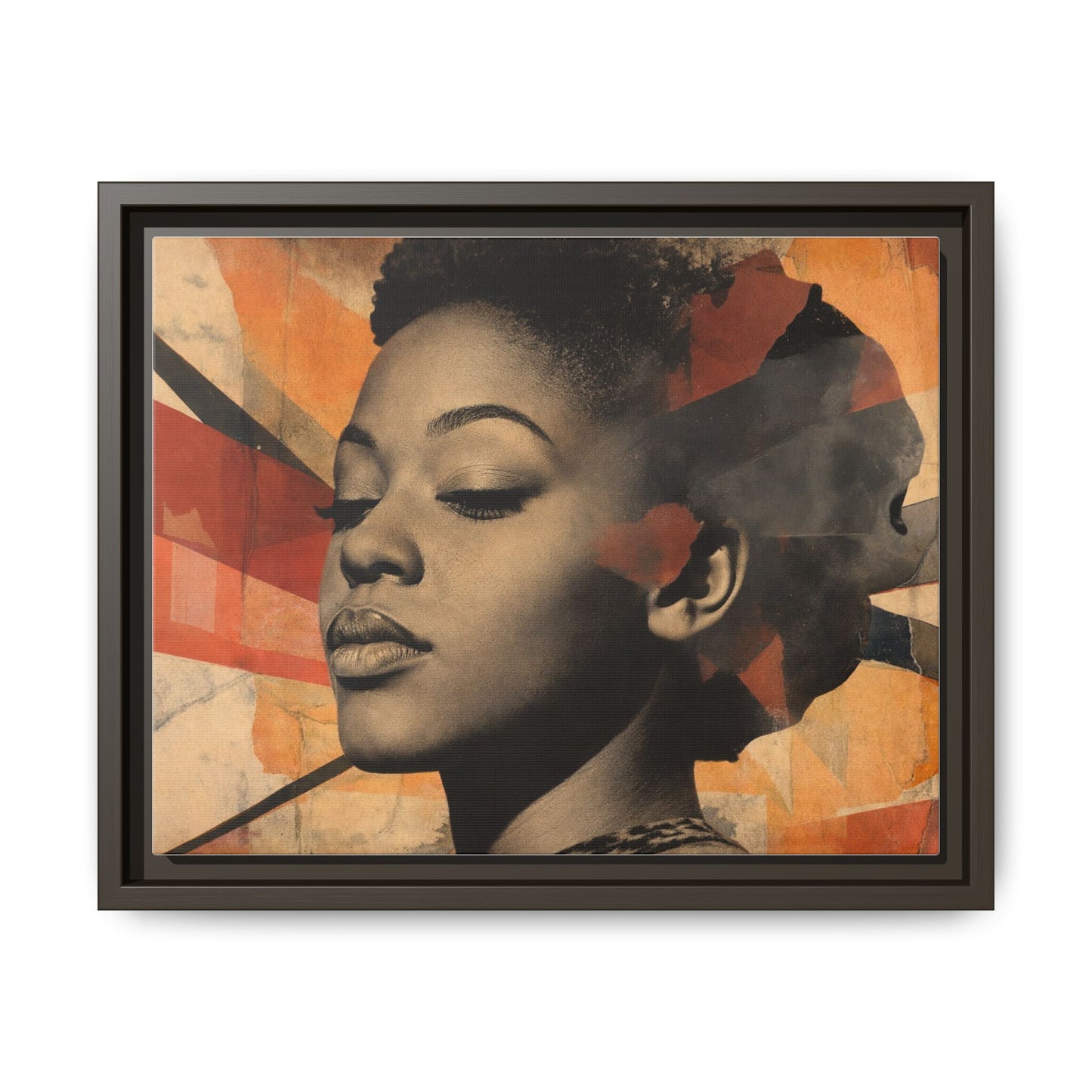 Framed Canvas Print — Àrẹwà (One Who Has Beauty) No. 1