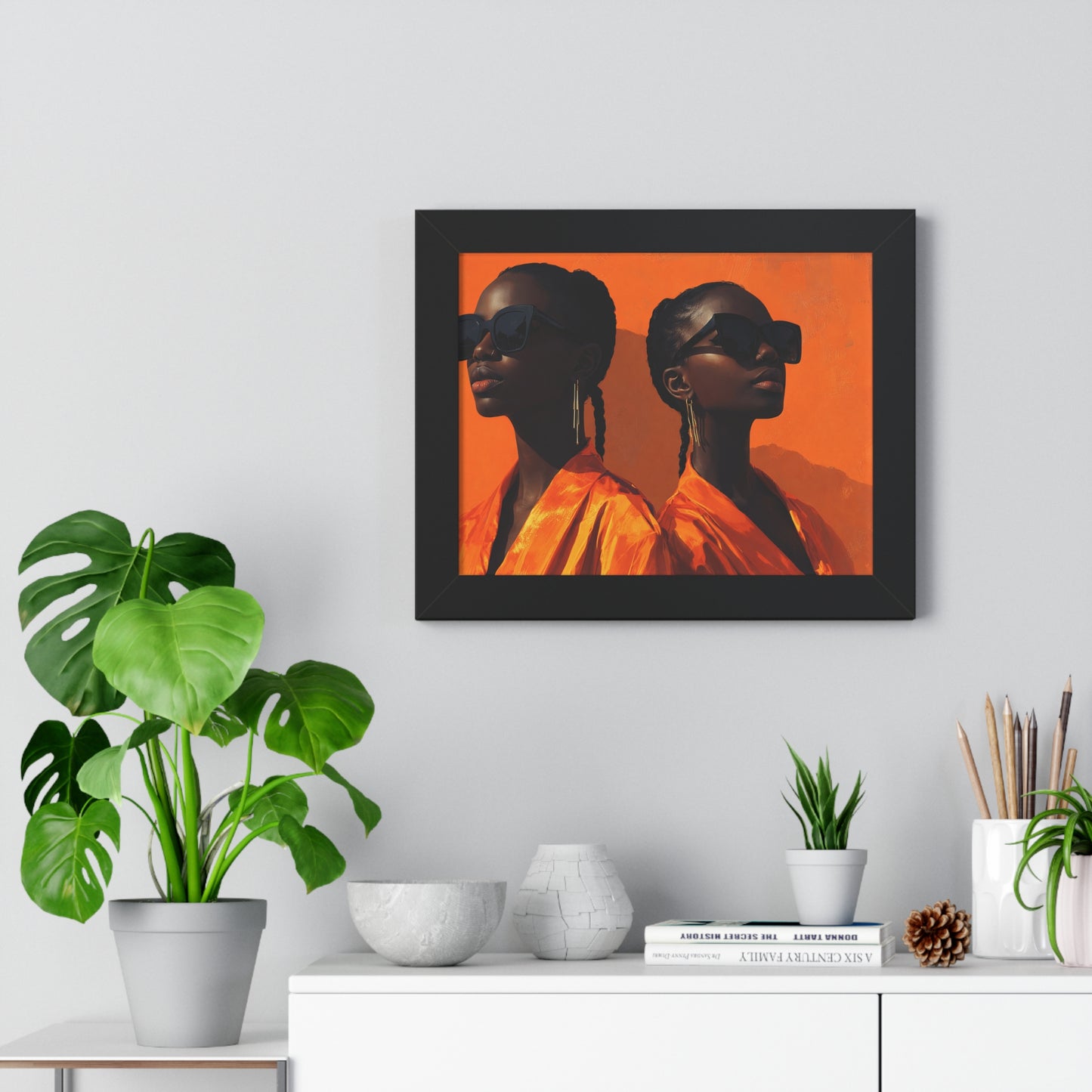 Framed Art Print – Soul Fire No. 2