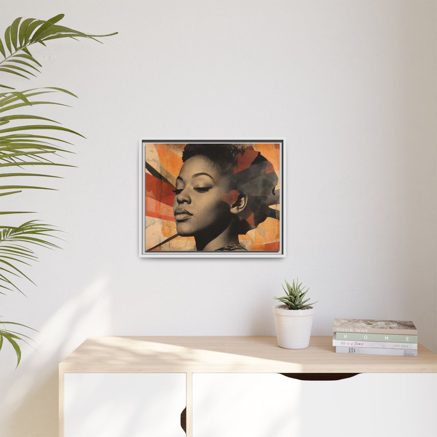 Framed Canvas Print — Àrẹwà (One Who Has Beauty) No. 1
