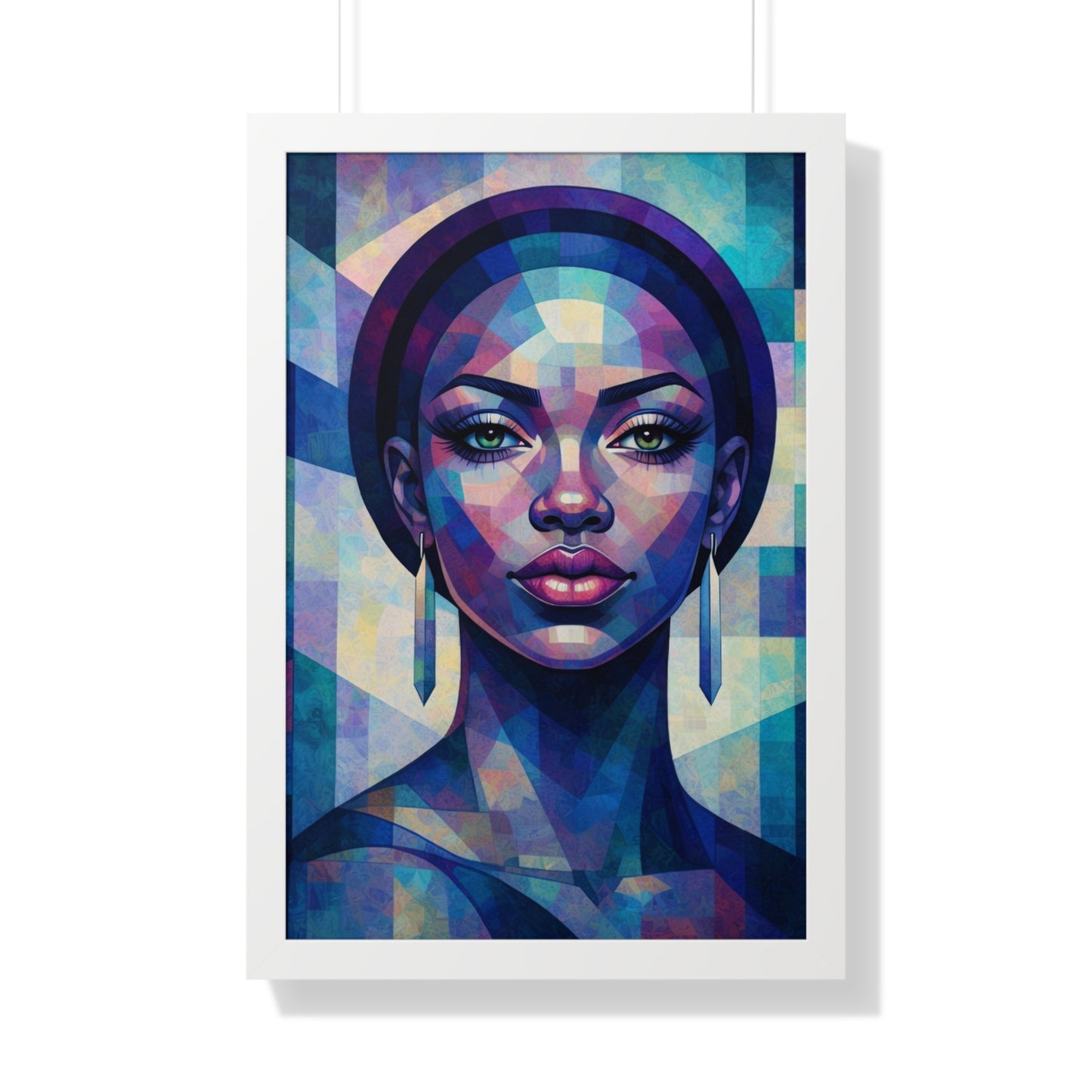 Framed Print — Blue Beauty No. 1