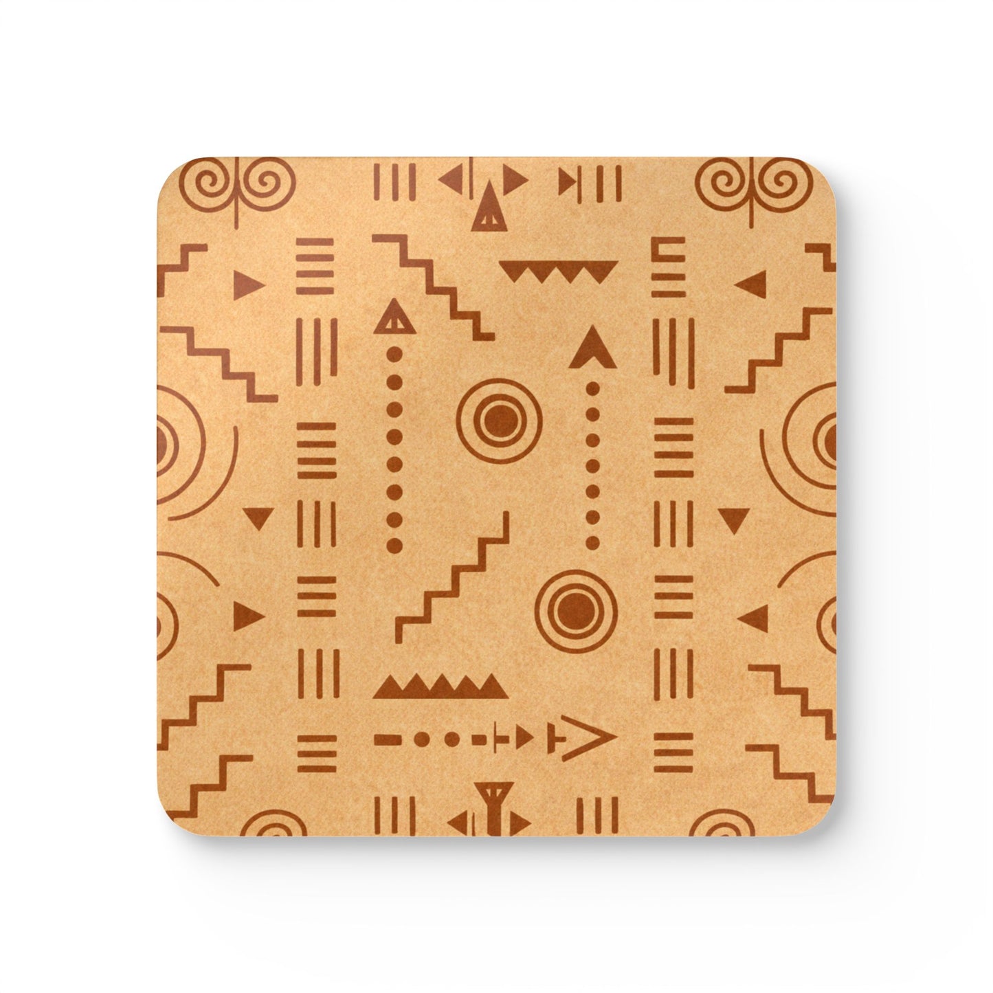Coaster Set — Afro Brown I