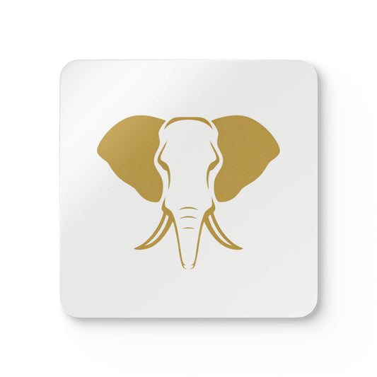 Cork Coaster Set — Elephant