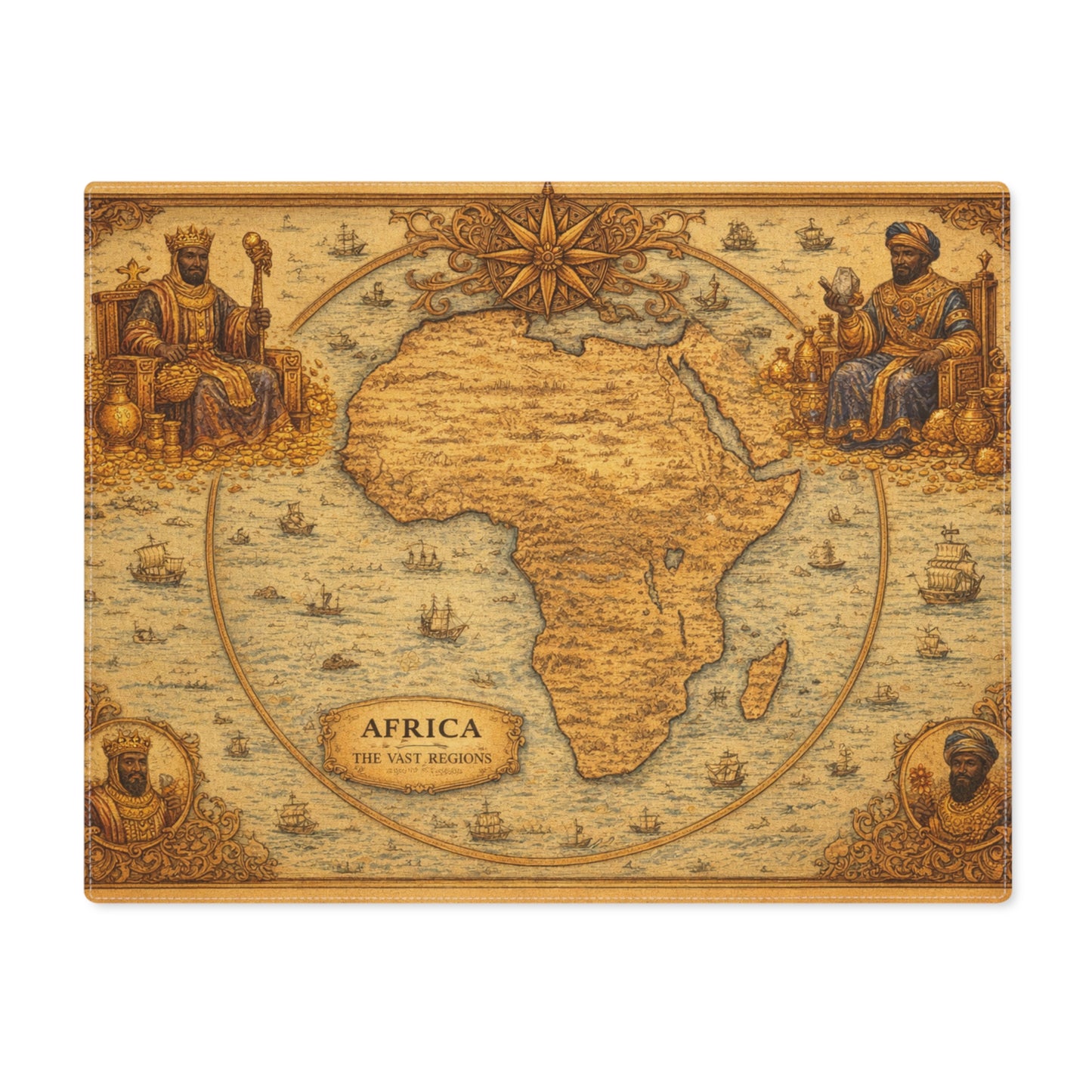 Table Mat — Cartography Afrika V