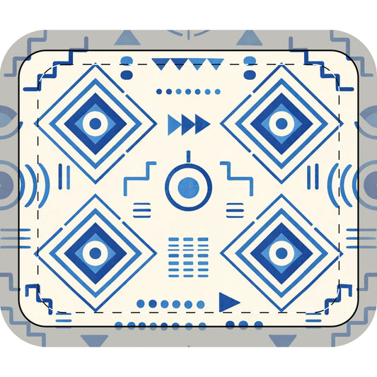 Table Mat — Afro Blue