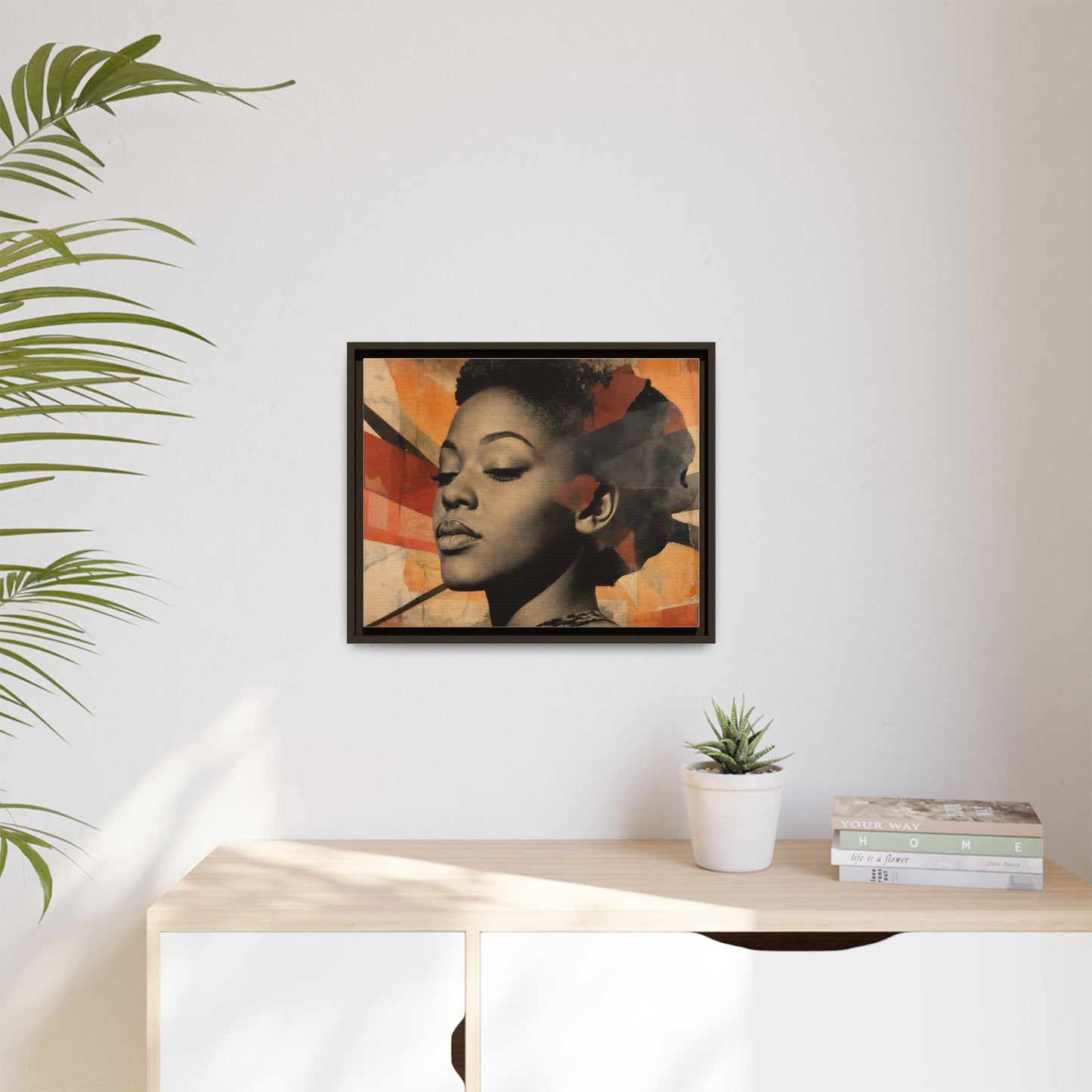 Framed Canvas Print — Àrẹwà (One Who Has Beauty) No. 1