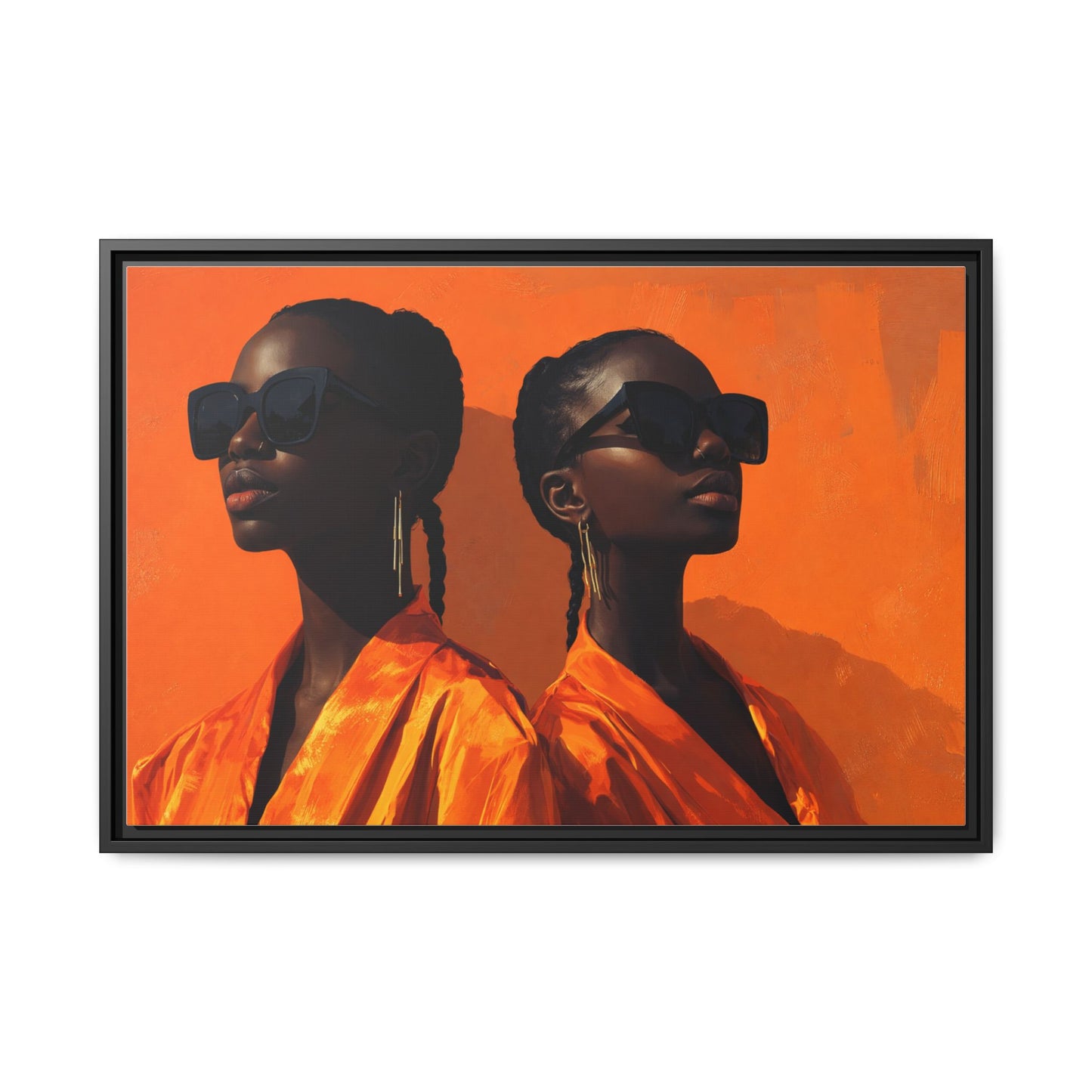 Framed Canvas Print — Soul Fire No. 2
