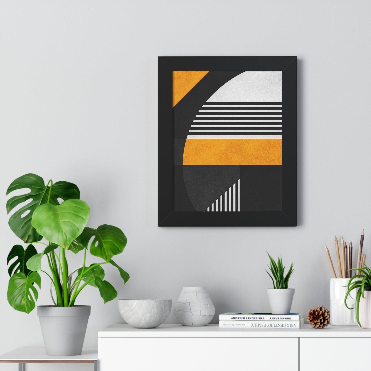 Framed Print — Afro Modern Geometric No. 3