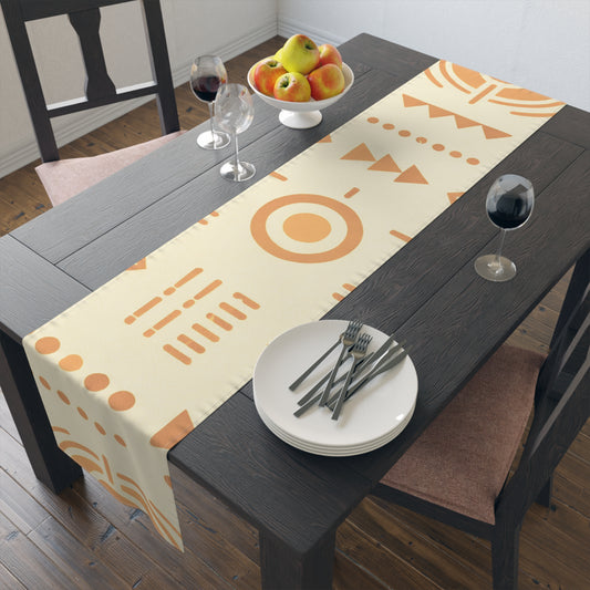 Table Runner — Afro Orange