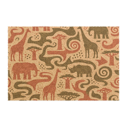 Doormat — Safari Wildlife III