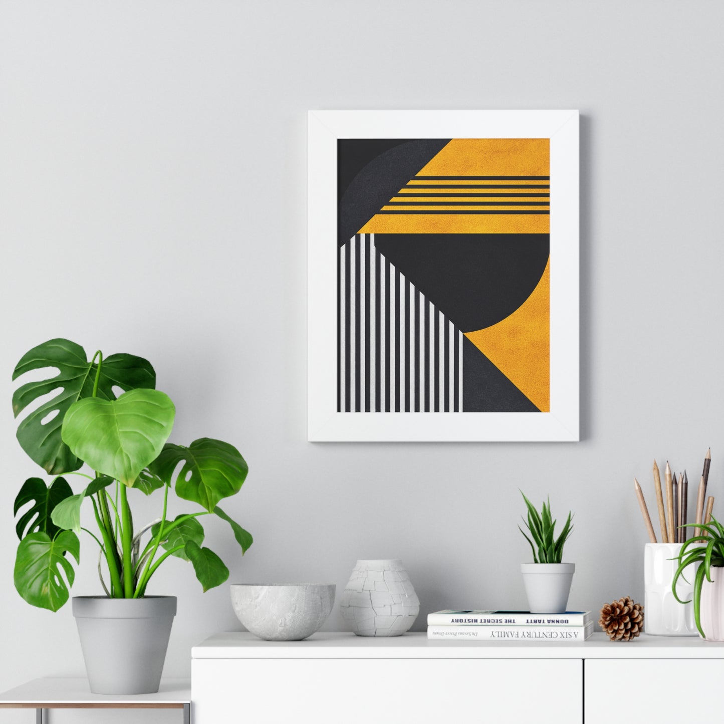 Framed Print — Afro Modern Geometric No. 1