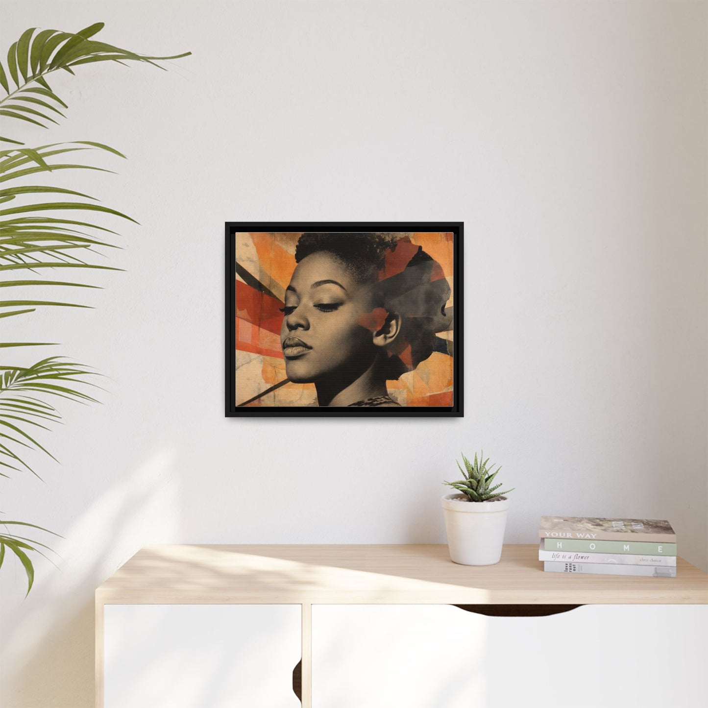 Framed Canvas Print — Àrẹwà (One Who Has Beauty) No. 1