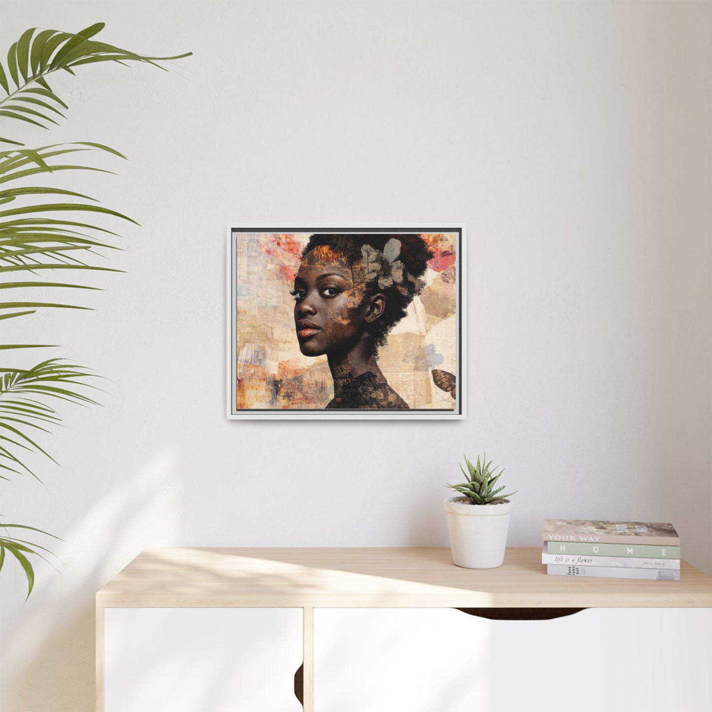 Framed Canvas Print — Àrẹwà (One Who Has Beauty) No. 2