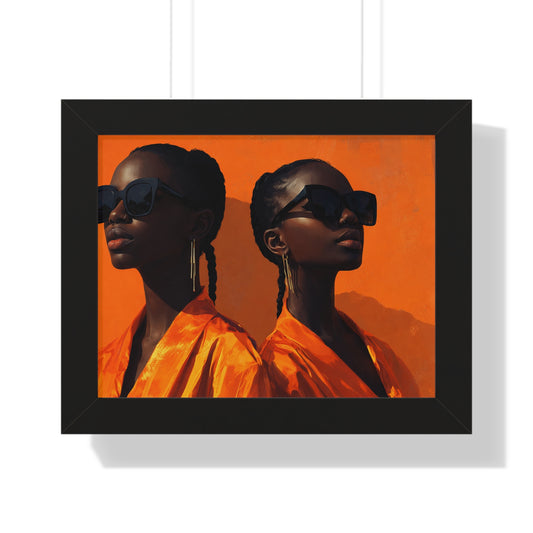 Framed Art Print – Soul Fire No. 2