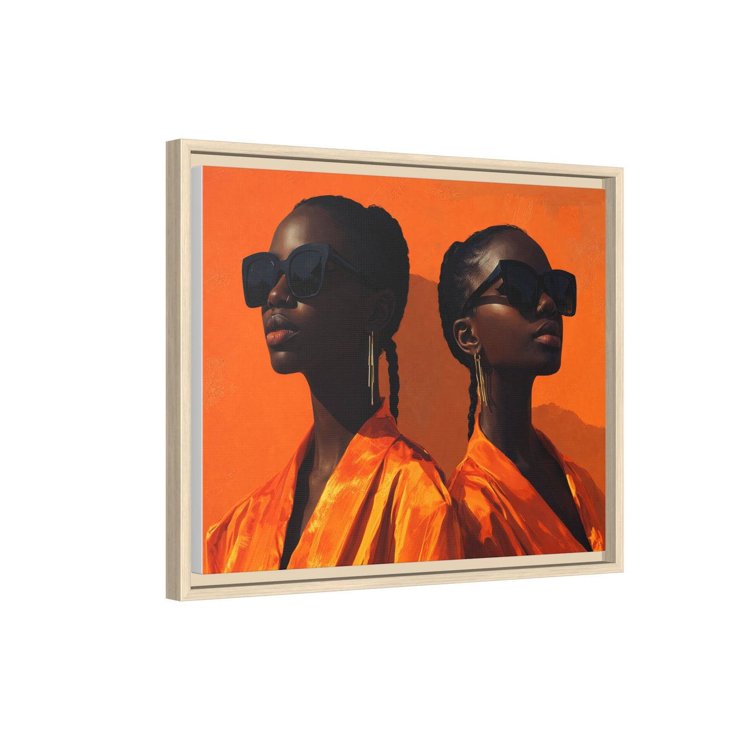Framed Canvas Print — Soul Fire No. 2