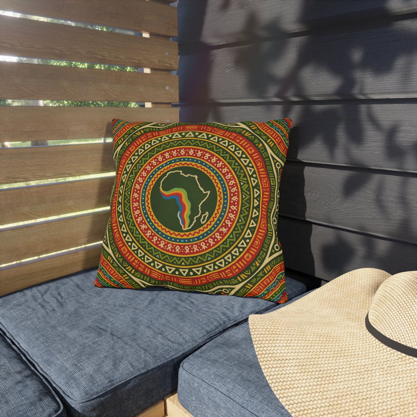 Outdoor Pillow — Heart of Afrika 1