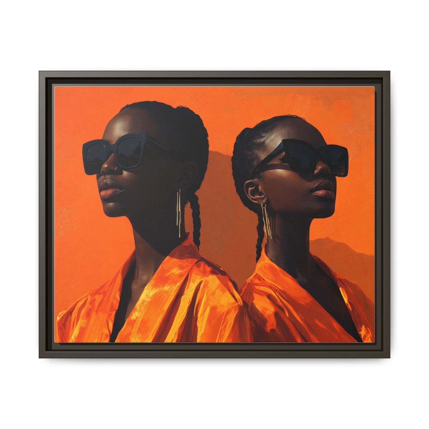Framed Canvas Print — Soul Fire No. 2