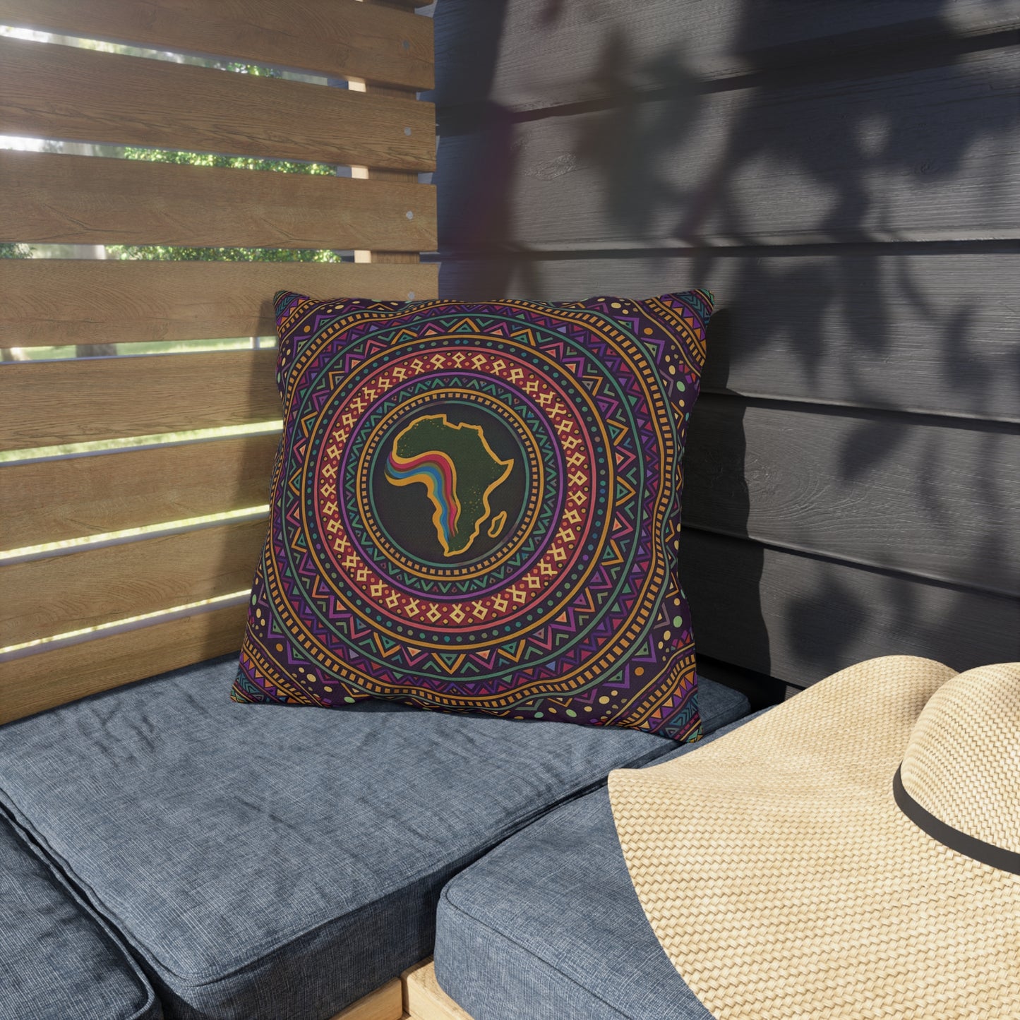 Outdoor Pillow — Heart of Afrika IV