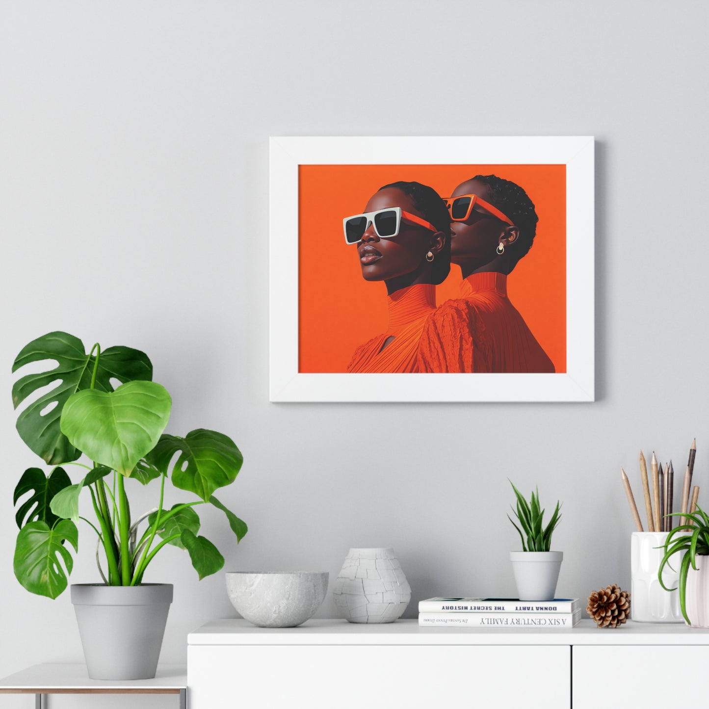 Framed Art Print – Soul Fire No. 1