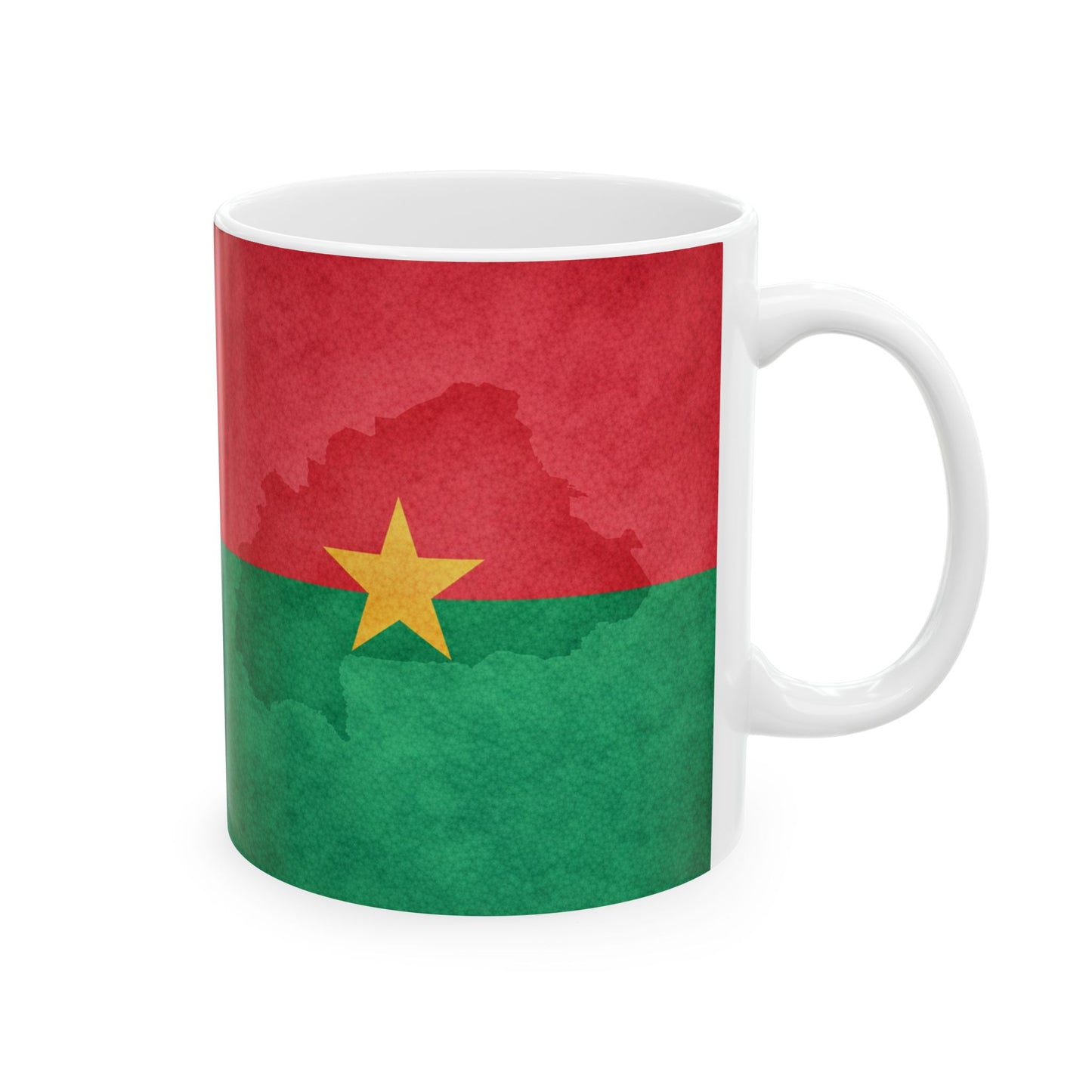 Ceramic Mug — Country Pride Burkina Faso