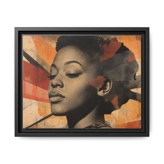 Framed Canvas Print — Àrẹwà (One Who Has Beauty) No. 1