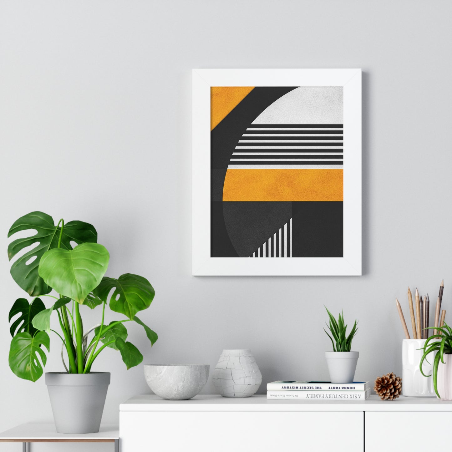 Framed Print — Afro Modern Geometric No. 3