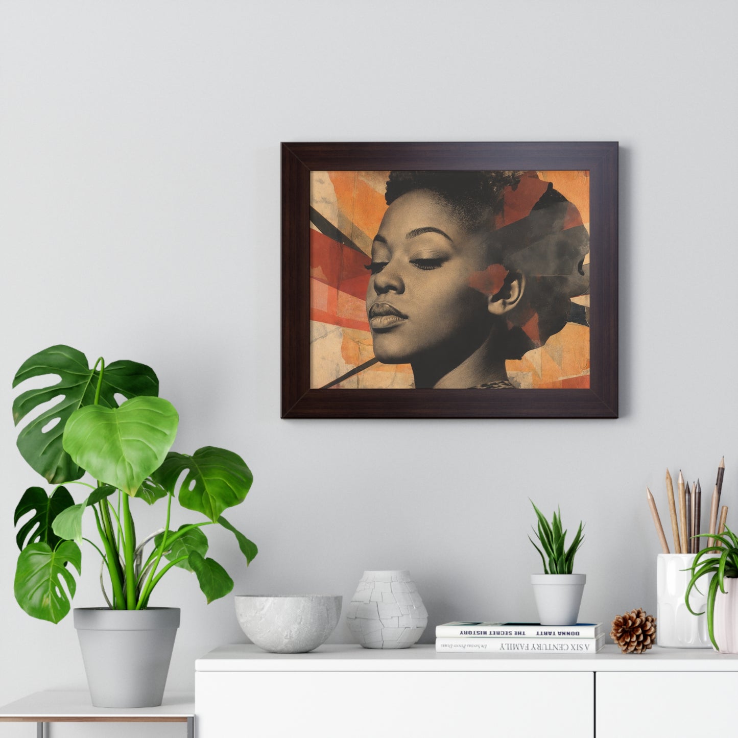 Framed Art Print – Àrẹwà (One Who Has Beauty) No. 1