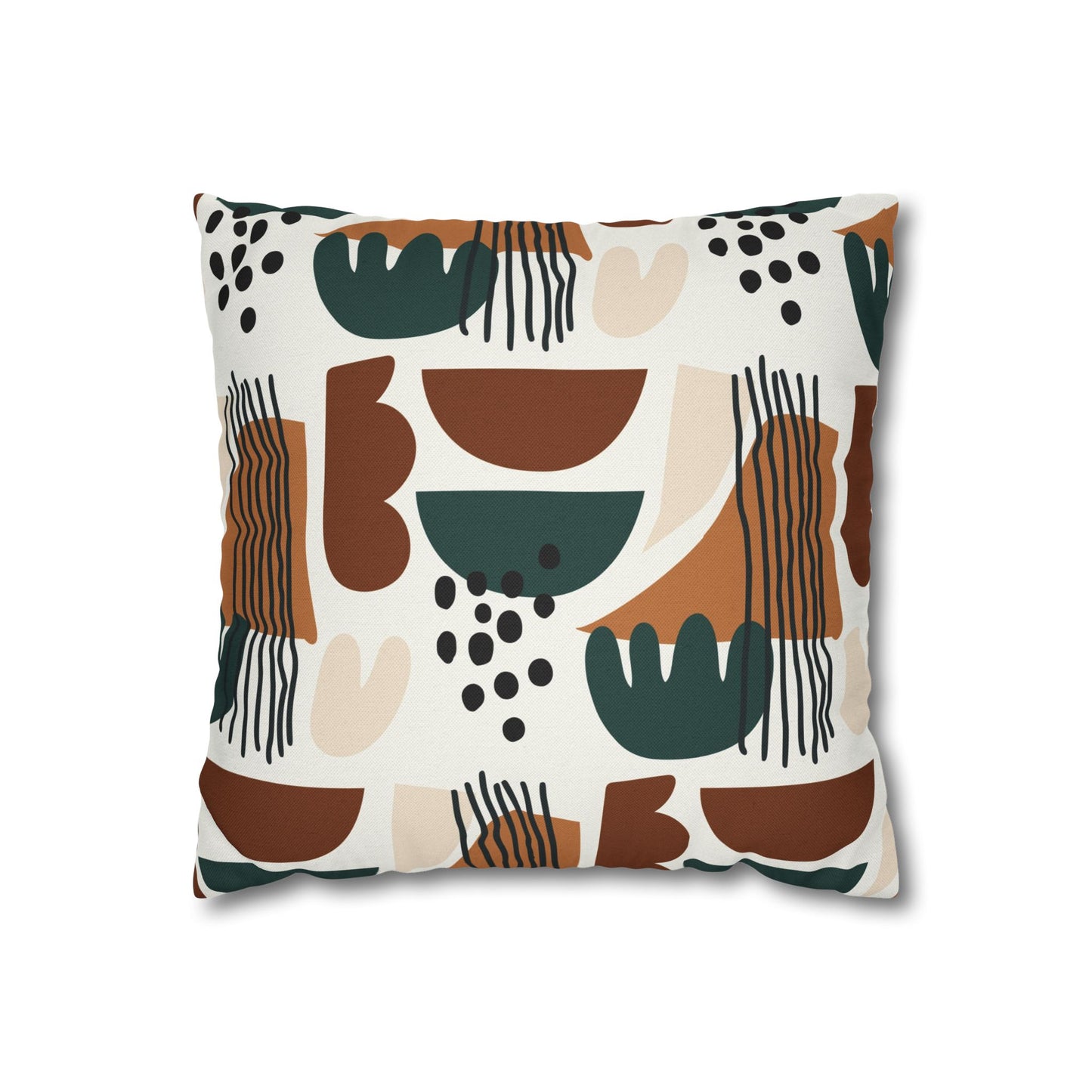 Spun Square Pillow — Abstract Accent IV