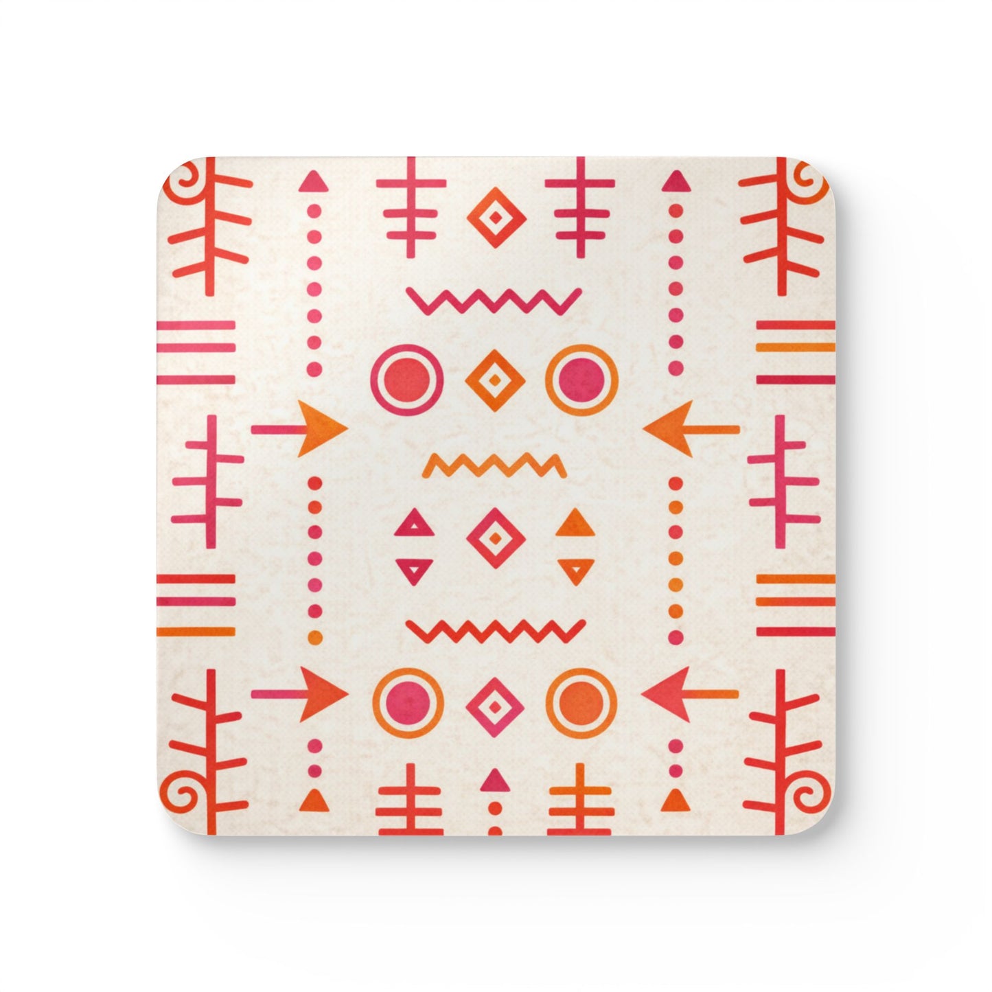 Coaster Set — Afro Vermeil