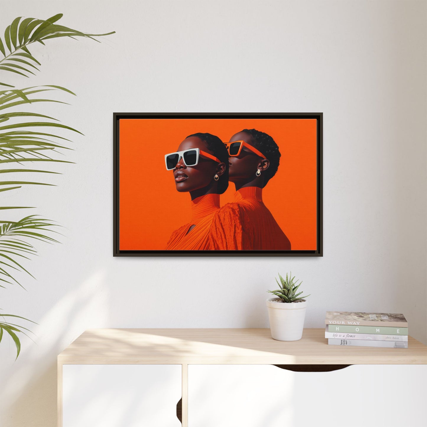 Framed Canvas Print — Soul Fire No. 1