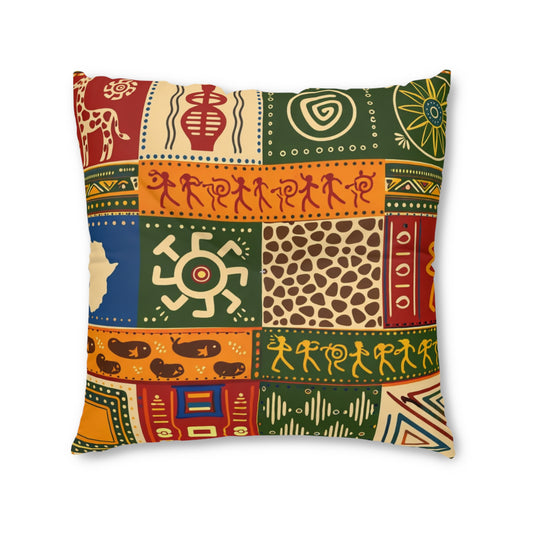 Floor Pillow — African Iconography