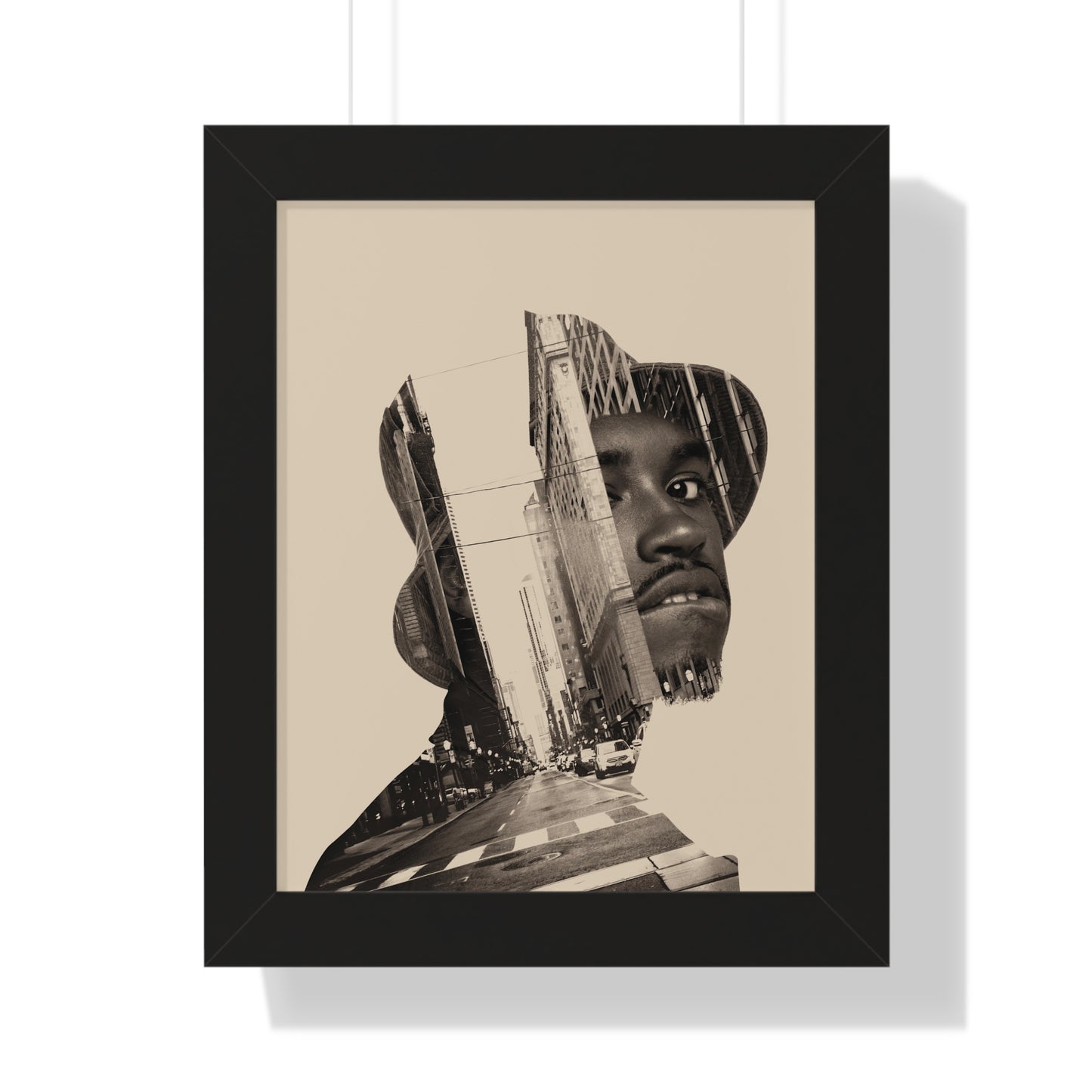Framed Print — Portrait of Young Man with Cap No. 1