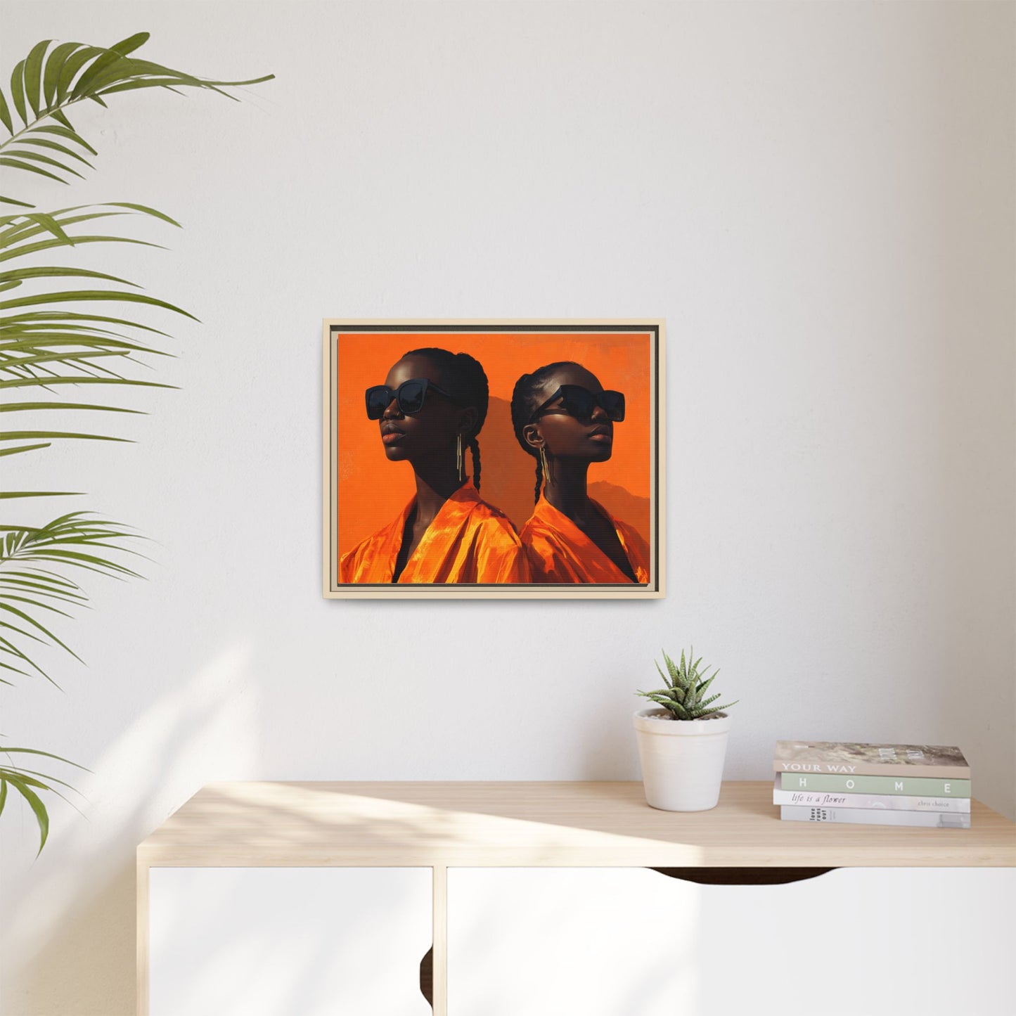 Framed Canvas Print — Soul Fire No. 2