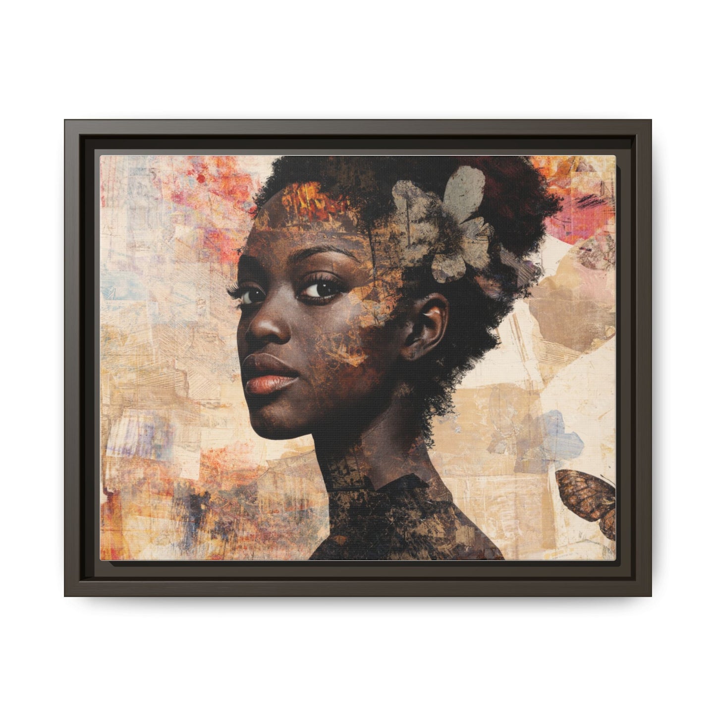 Framed Canvas Print — Àrẹwà (One Who Has Beauty) No. 2