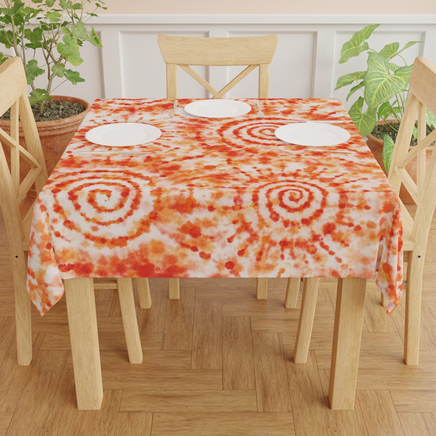 Tablecloth — Adire Orange